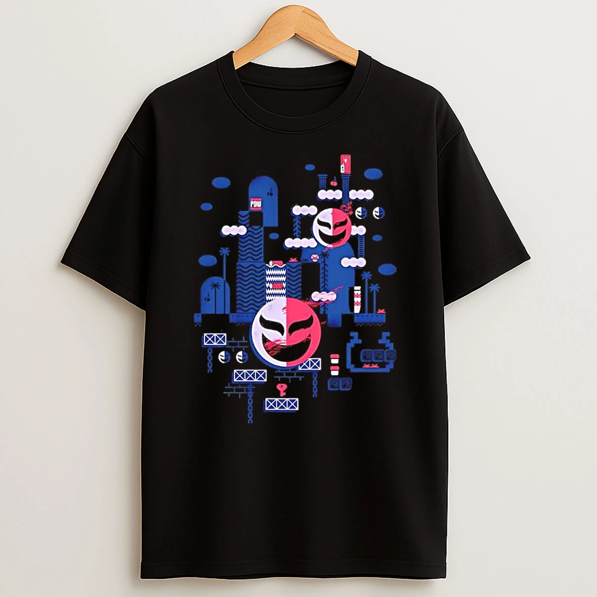 The Other Side Phanto Mask Super Mario Game Shirts