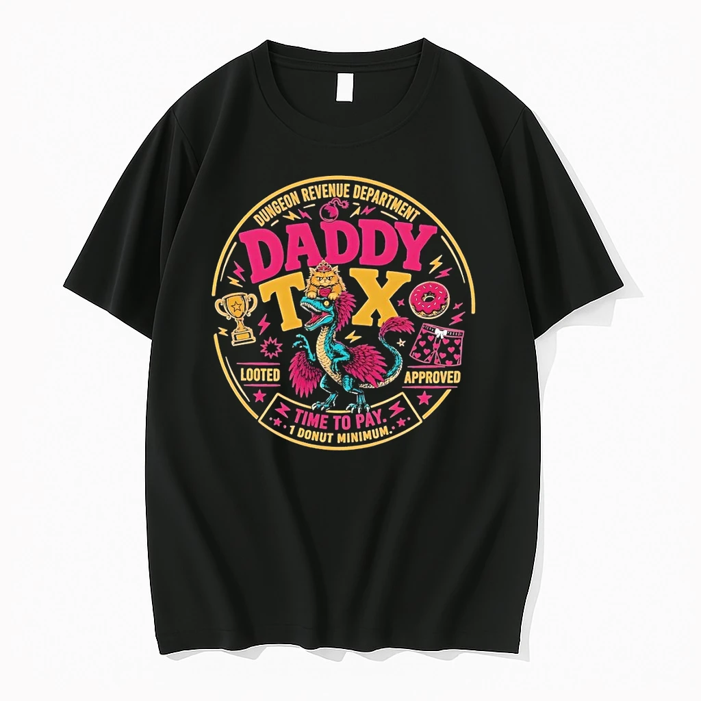 Time To Pay The Daddy Tax Dungeon Revenue Department Looted Approved Happy Fathers Day Shirts