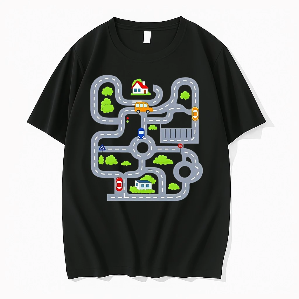 Tired Dads Club Car Road Race Track Fathers Day Shirts
