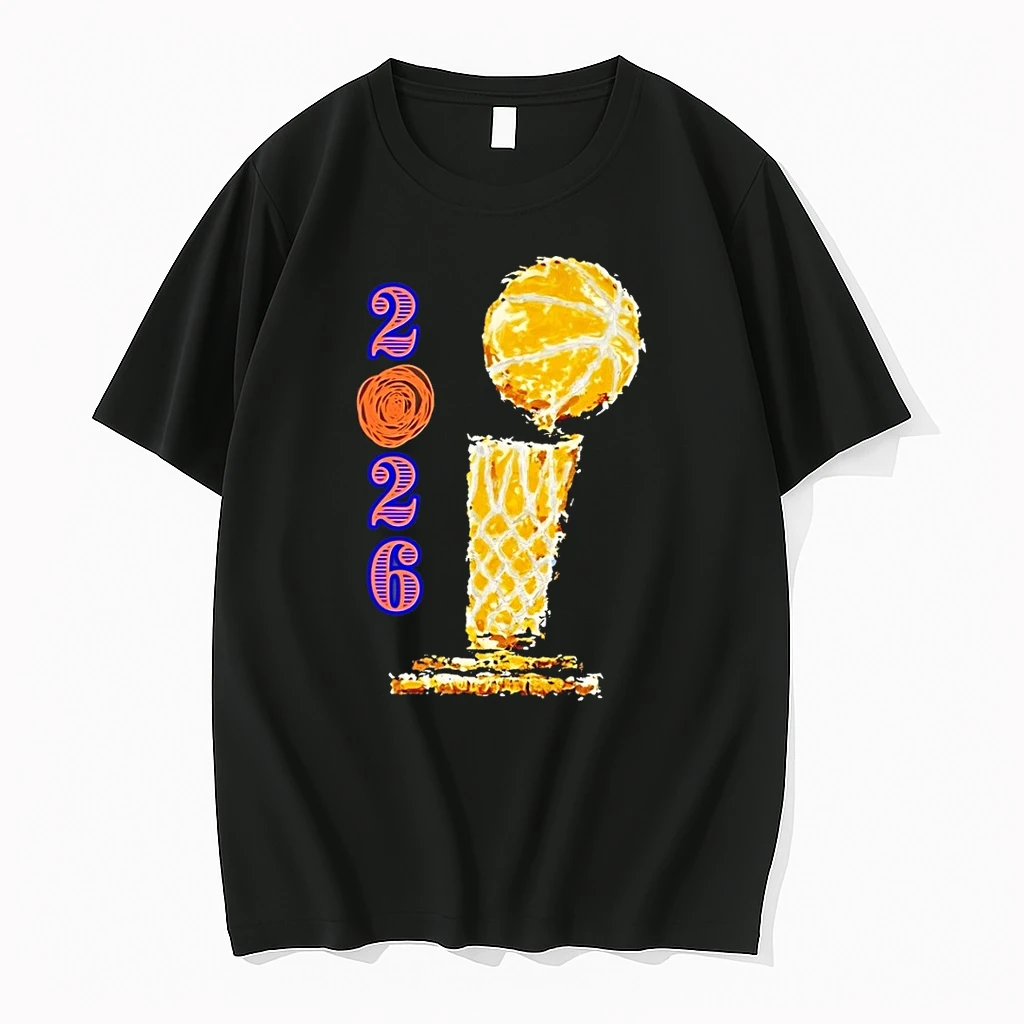 Trophy Basketball Championship New York Knicks Nba Finals 2026 Shirts