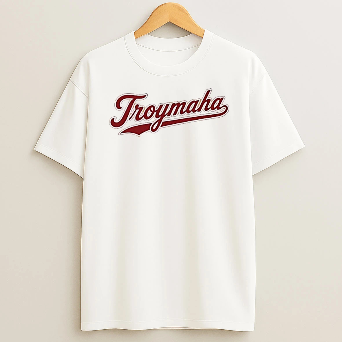 Troymaha Logo Team White Shirts