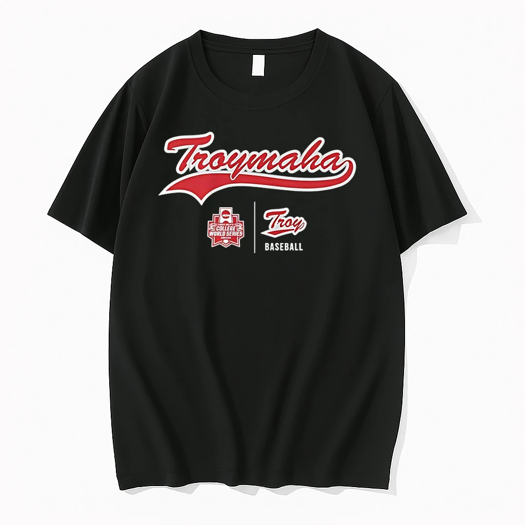 Troymaha Troy Trojans Baseball College World Series 2026 Shirts