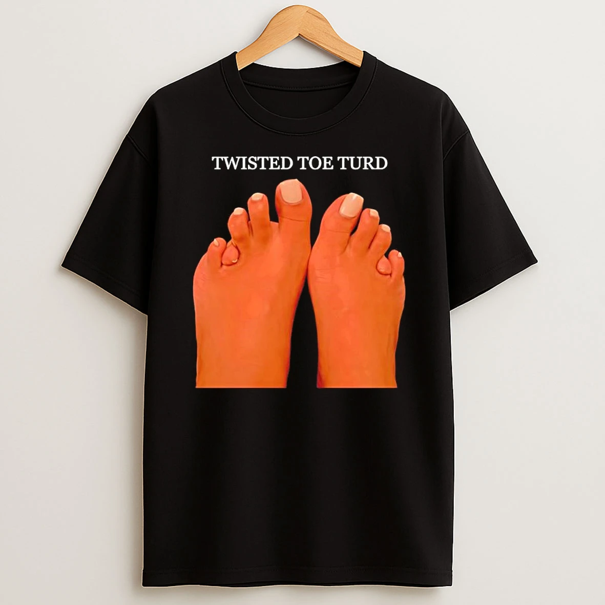 Twisted Toe Turd Humor Funny Feet Foot Anatomy Podiatry Pun Shirts