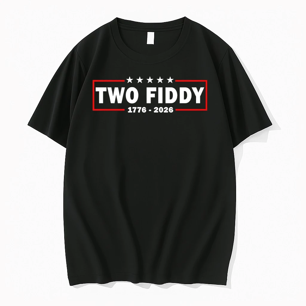 Two Fiddy Usa 250 Years 4th Of July 1776 2026 Independence Day Shirts