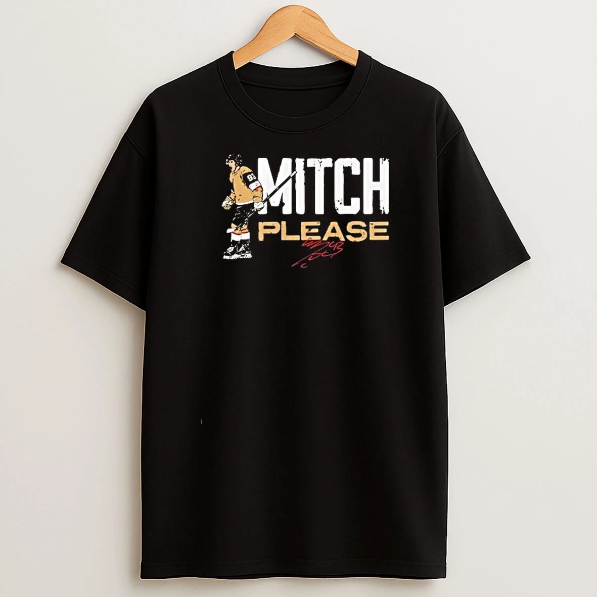 Vegas Golden Knights Hockey Nfl Mitch Please Player Signature Shirts