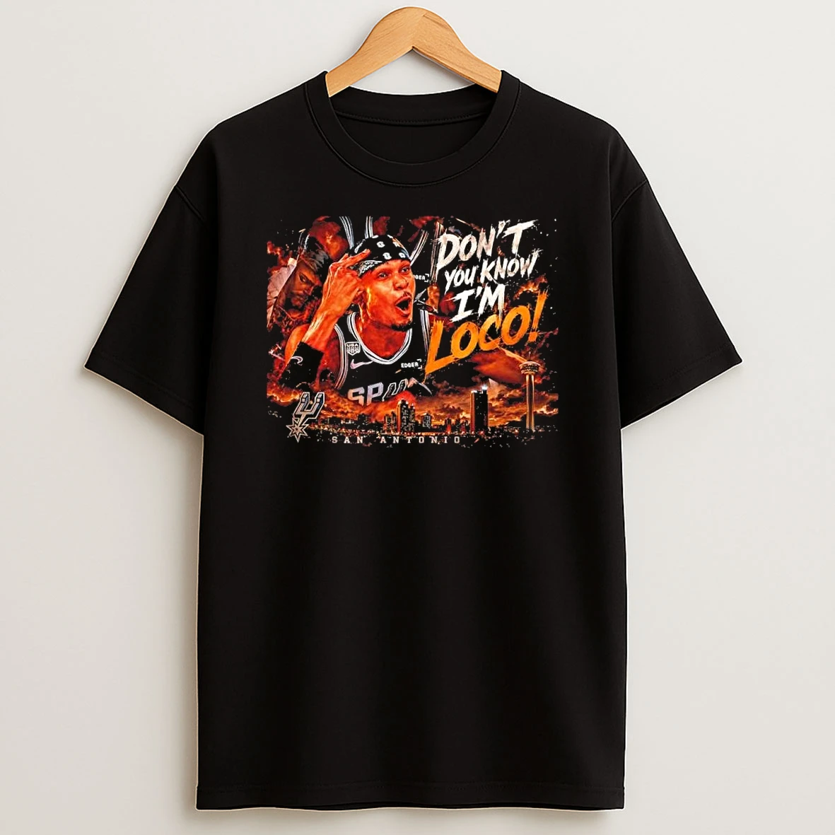 Victor Wembanyama San Antonio Spurs Dont You Know Im Loco Shirts