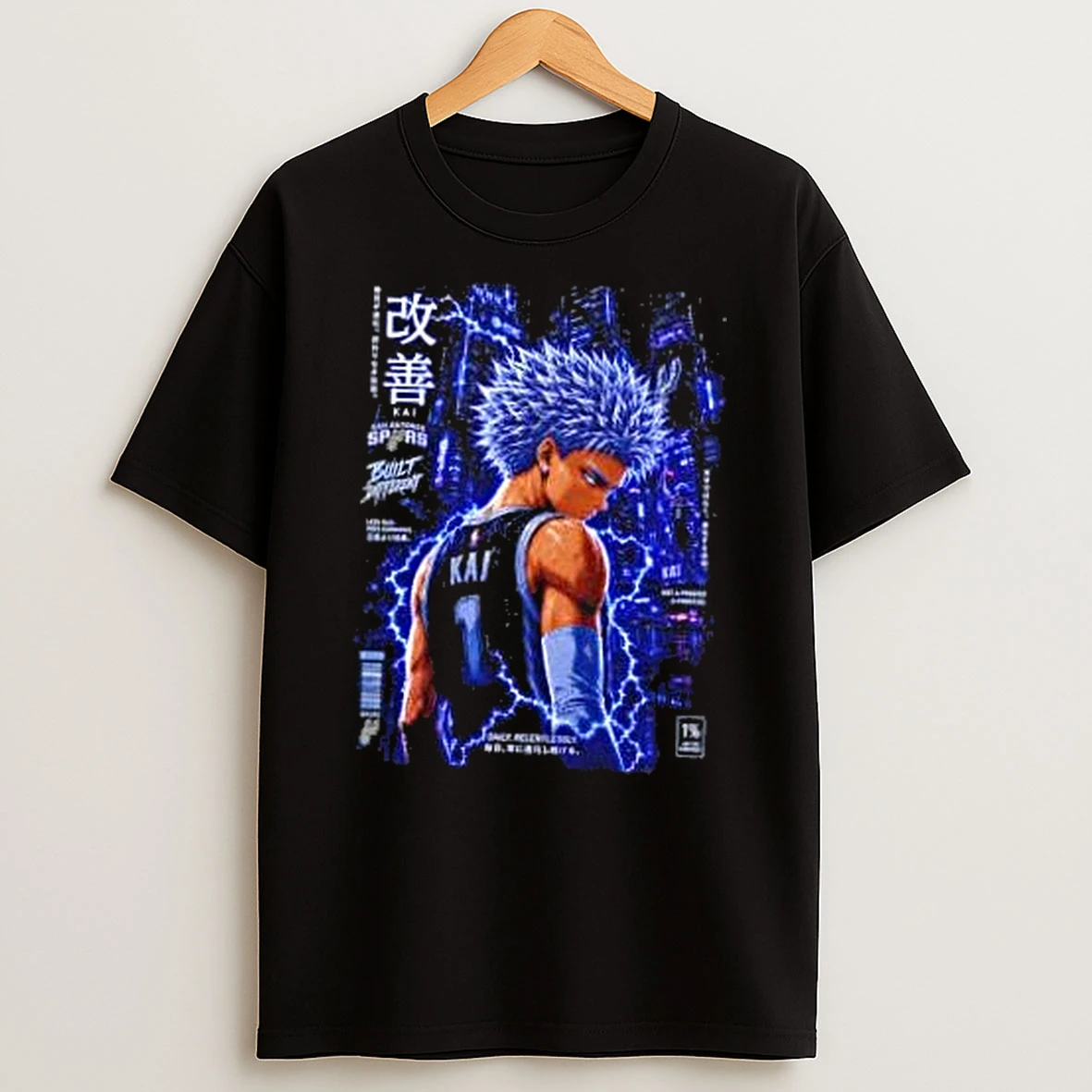 Victor Wembanyama San Antonio Spurs Nba Anime Shirts