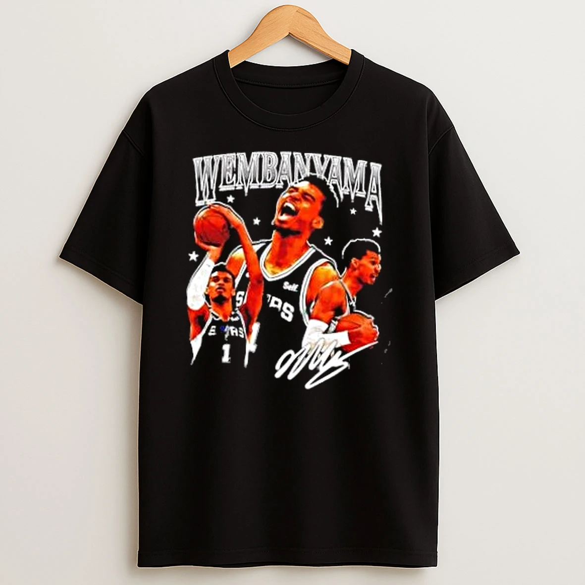 Victor Wembanyama San Antonio Spurs Nba Graphic Shirts