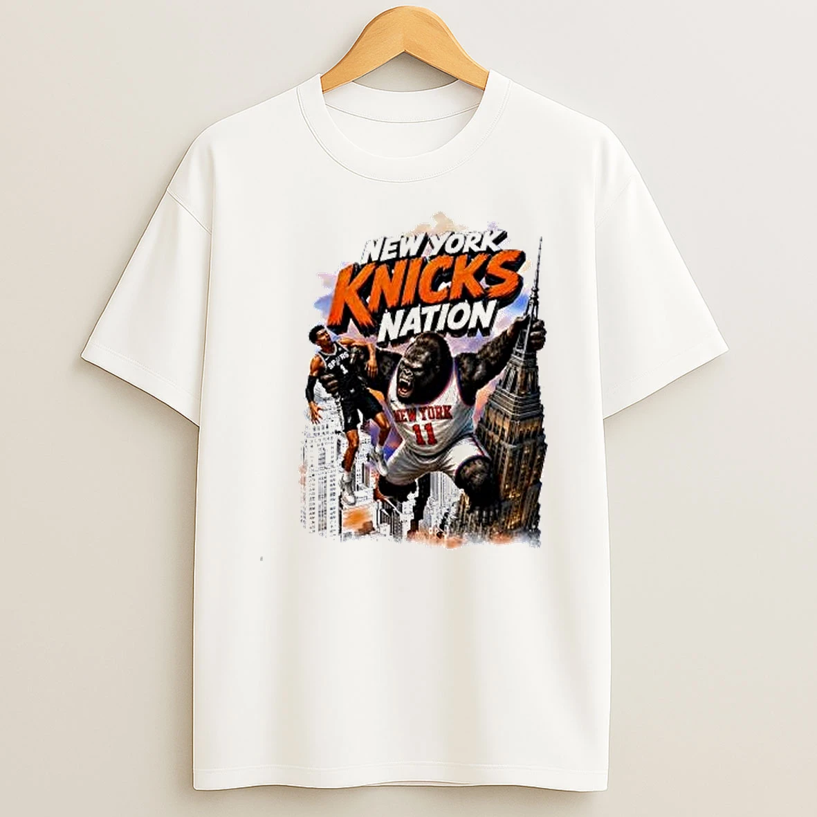 Victor Wembanyama San Antonio Spurs New York Knicks Nation Shirts
