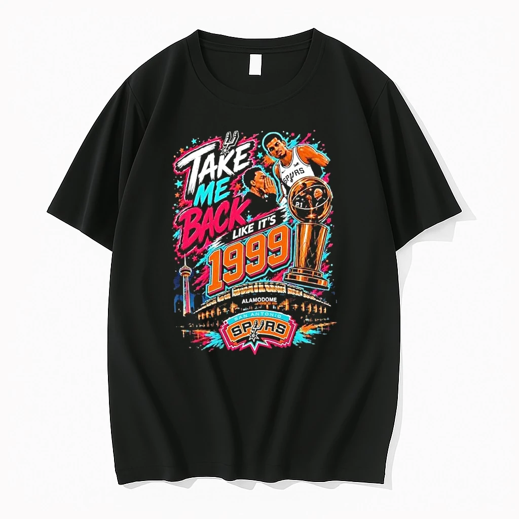 Victor Wembanyama San Antonio Spurs Take Me Back Like It Is 1999 Alamodome Shirts