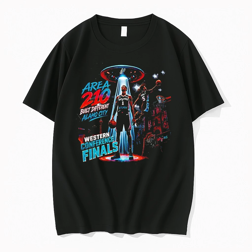 Victor Wembanyama Stephon Castle San Antonio Spurs Basketball Area 210 Built Different Shirts