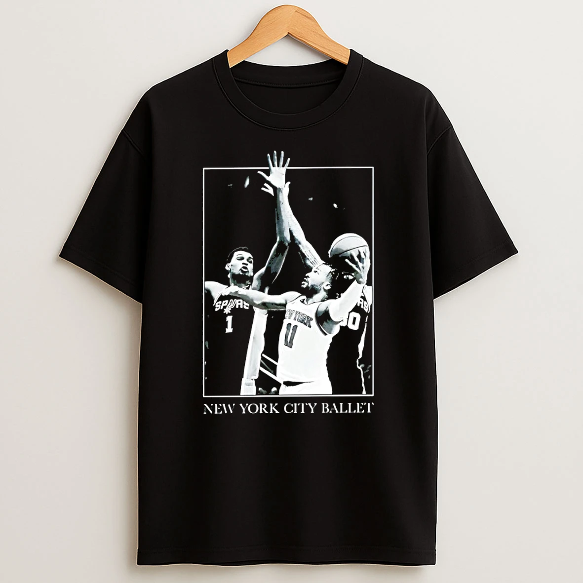 Victor Wembanyama And Jalen Brunson New York City Ballet Basketball Nba 2026 Shirts