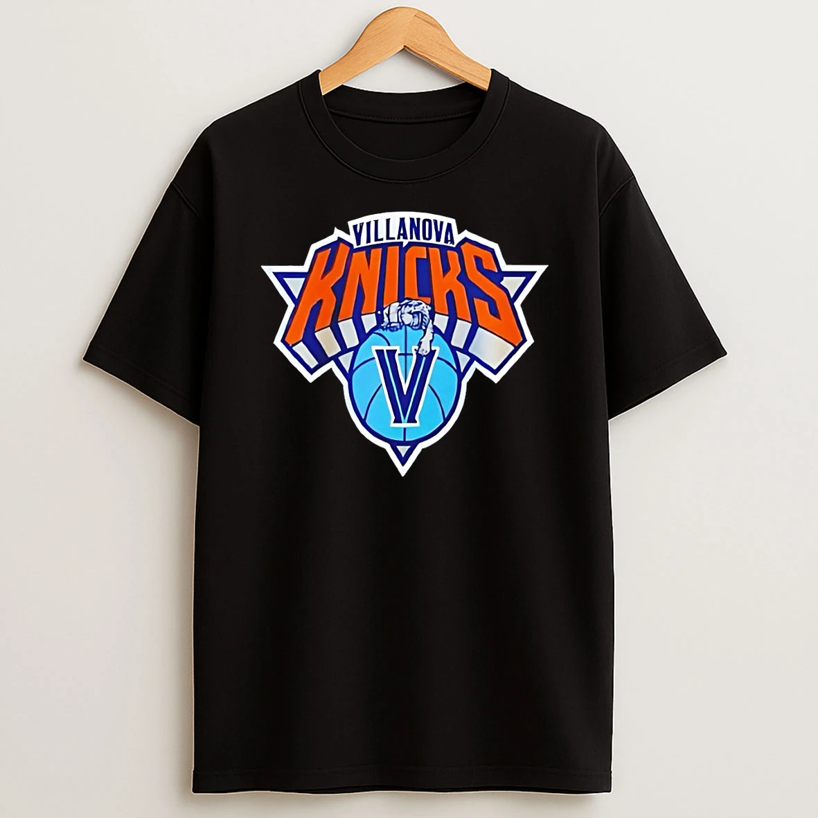 Villanova Wildcats New York Knicks Sports Apparel Featuring Villanova Knicks Shirts