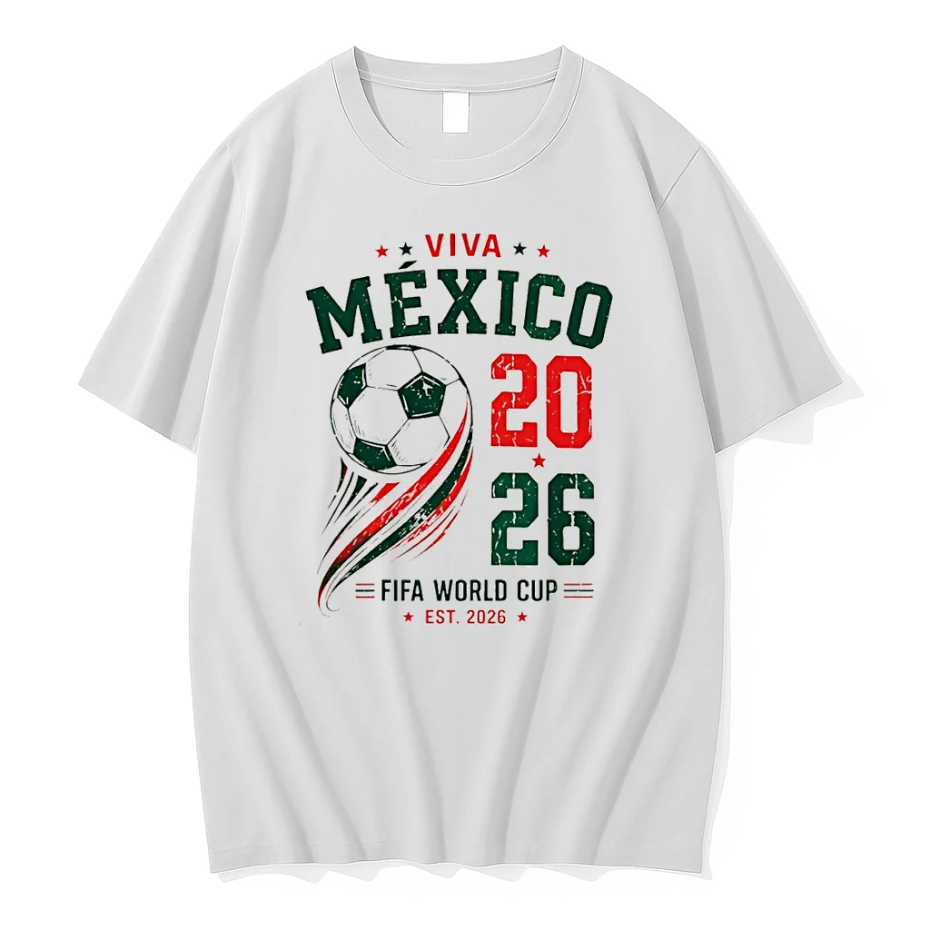 Viva Mexico Soccer Fifa World Cup Est 2026 Shirts