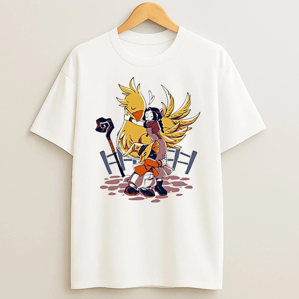 Vivi Ornitier Aerith Gainsborough Chocobo Final Fantasy Gaming Shirts