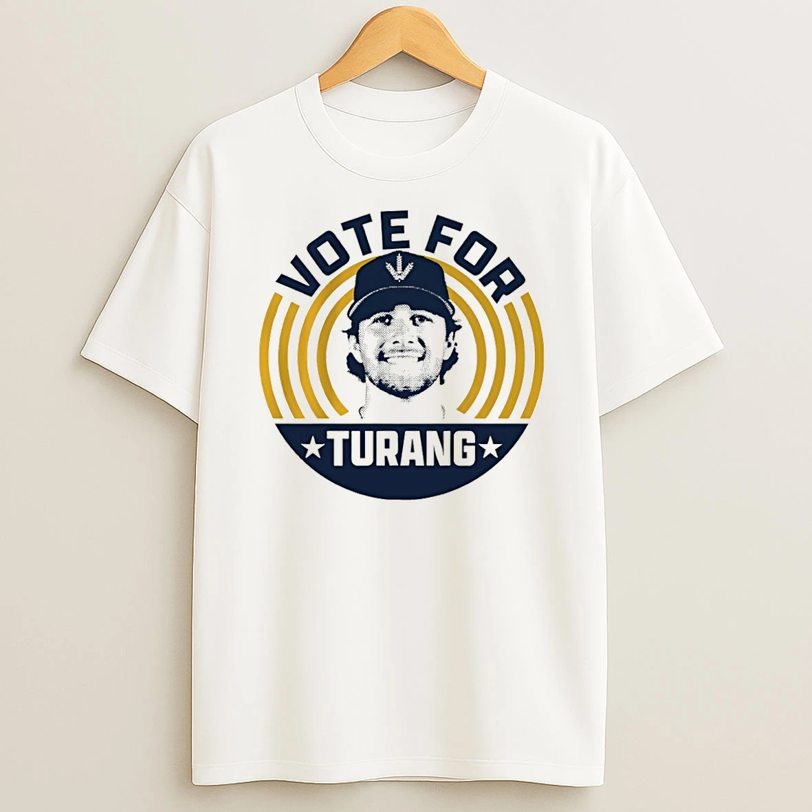 Vote For Brice Turang Milwaukee Brewers Baseball Mlb 2026 Shirts