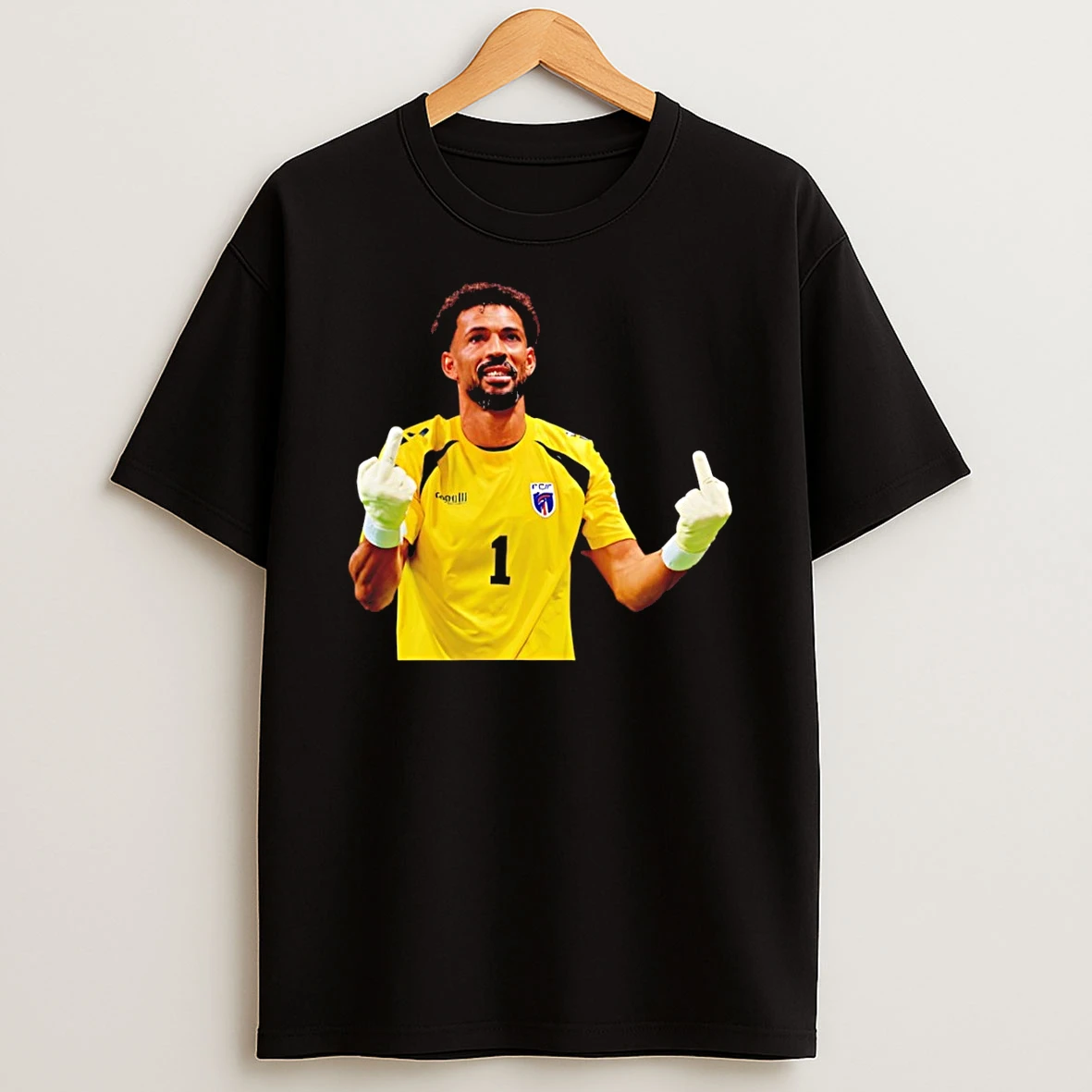 Vozinha Middle Finger Cabo Verde Football World Cup 2026 Shirts