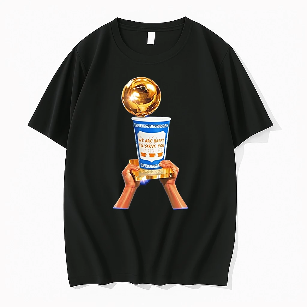 We Are Happy To Serve You Trophy New York Knicks Basketball Finals 2026 Nba Champs Shirts