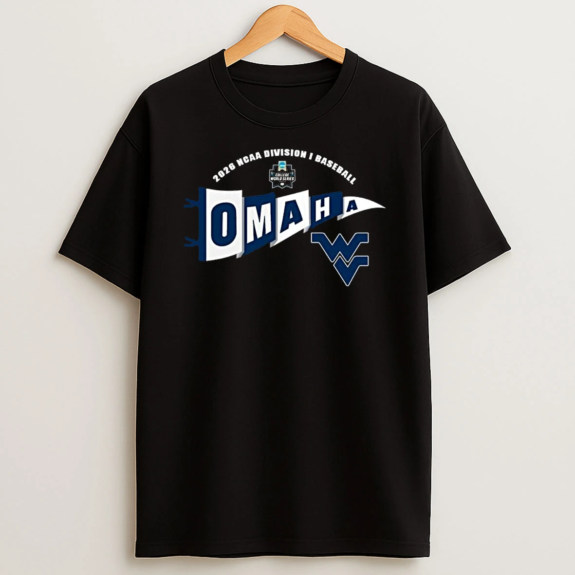 West Virginia Mountaineers 2026 Ncaa Mens Baseball Omaha College World Series Bound Homer Shirts