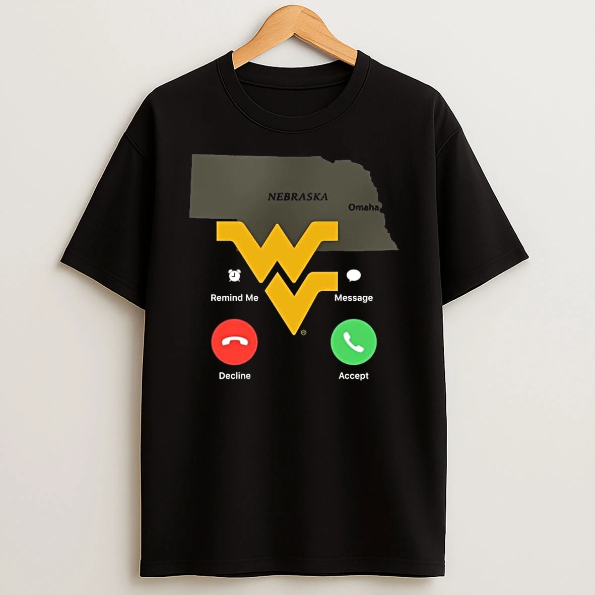 West Virginia Mountaineers Are Going To Omaha Shirts