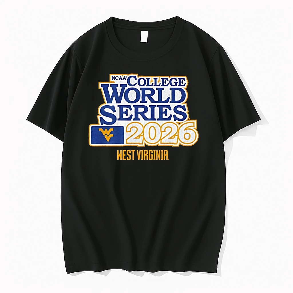 West Virginia Mountaineers Baseball 2026 College World Series Shirts