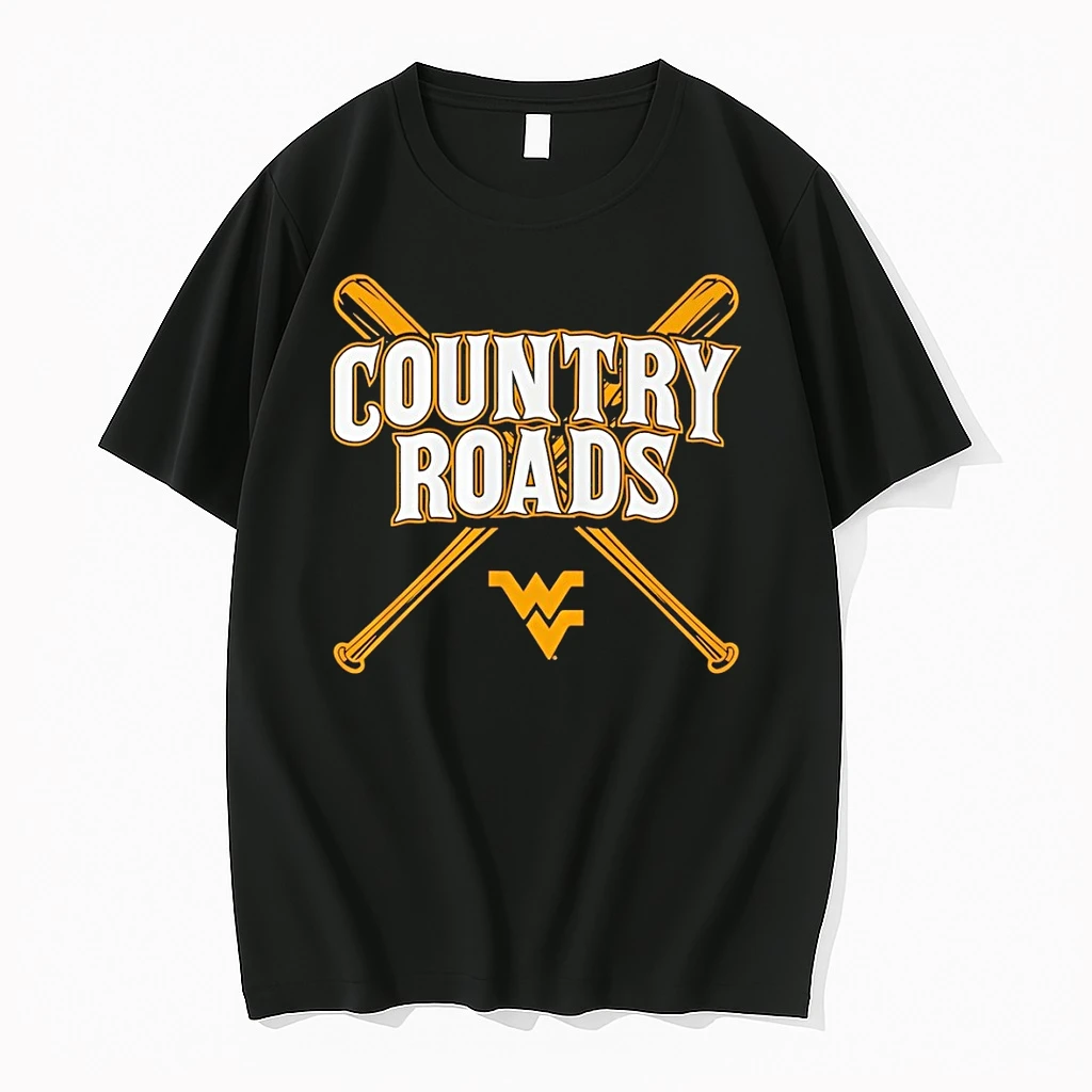 West Virginia Mountaineers Baseball Country Roads Mlb 2026 Shirts
