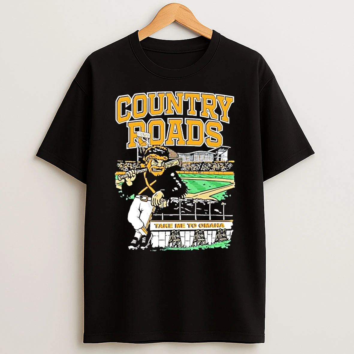 West Virginia Mountaineers Country Roads Take Me To Omaha Shirts