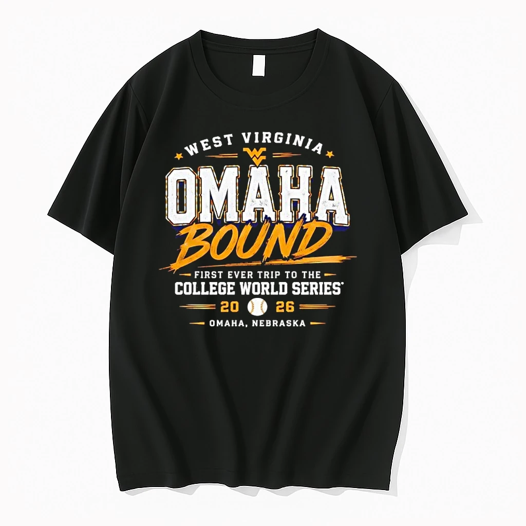 West Virginia Mountaineers Ncaa Omaha Bound 2026 First Ever Trip To The College World Series Shirts