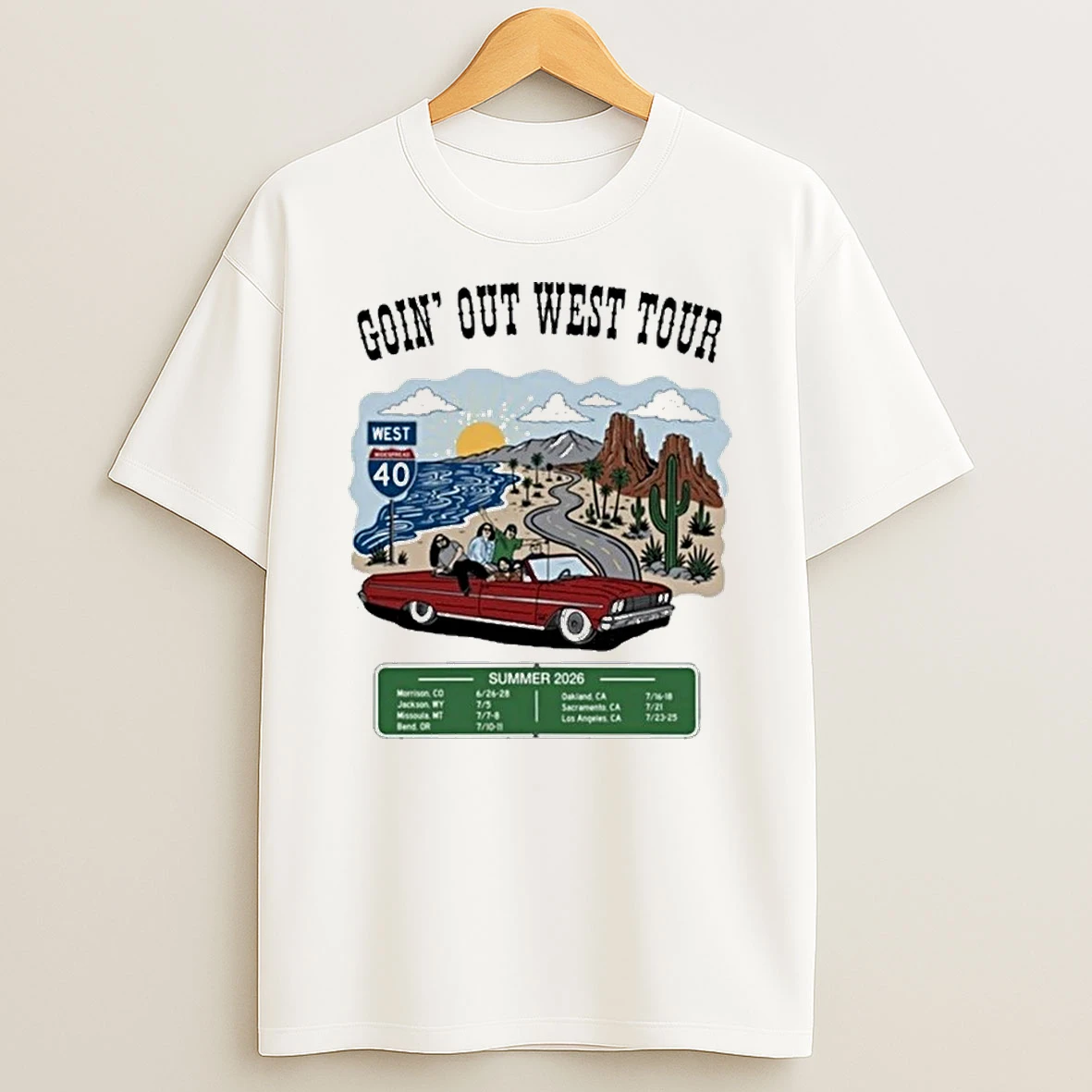 Widespread Panic Tour June And July 2026 Shirts