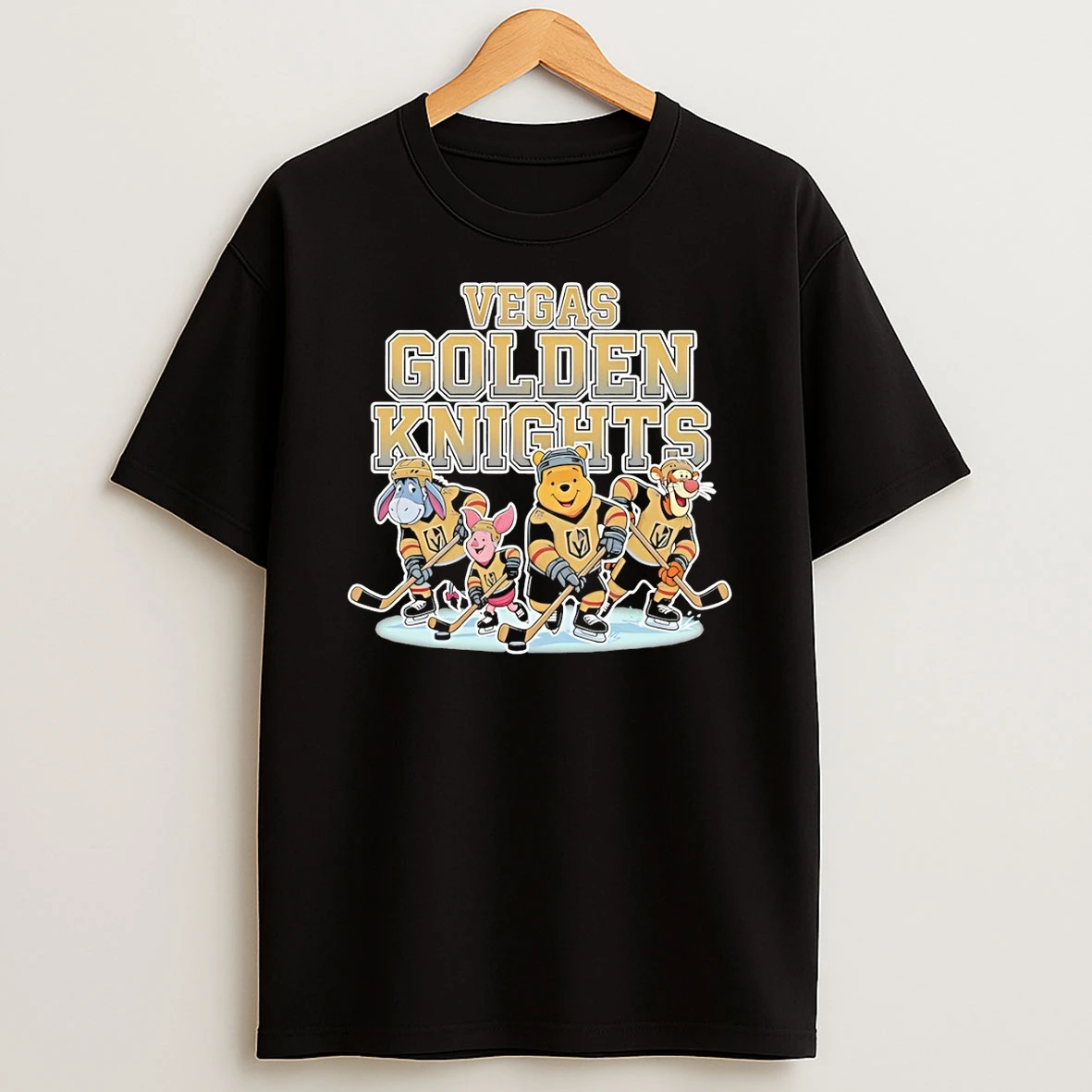 Winnie The Pooh Disney Vegas Golden Knights Hockey Nhl 2026 Shirts