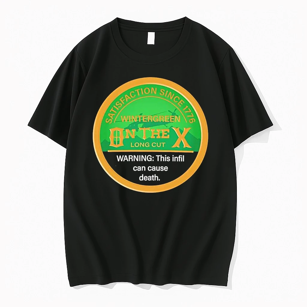 Wintergreen On The X Satisfaction Since 1776 Warning This Infil Can Cause Death Shirts