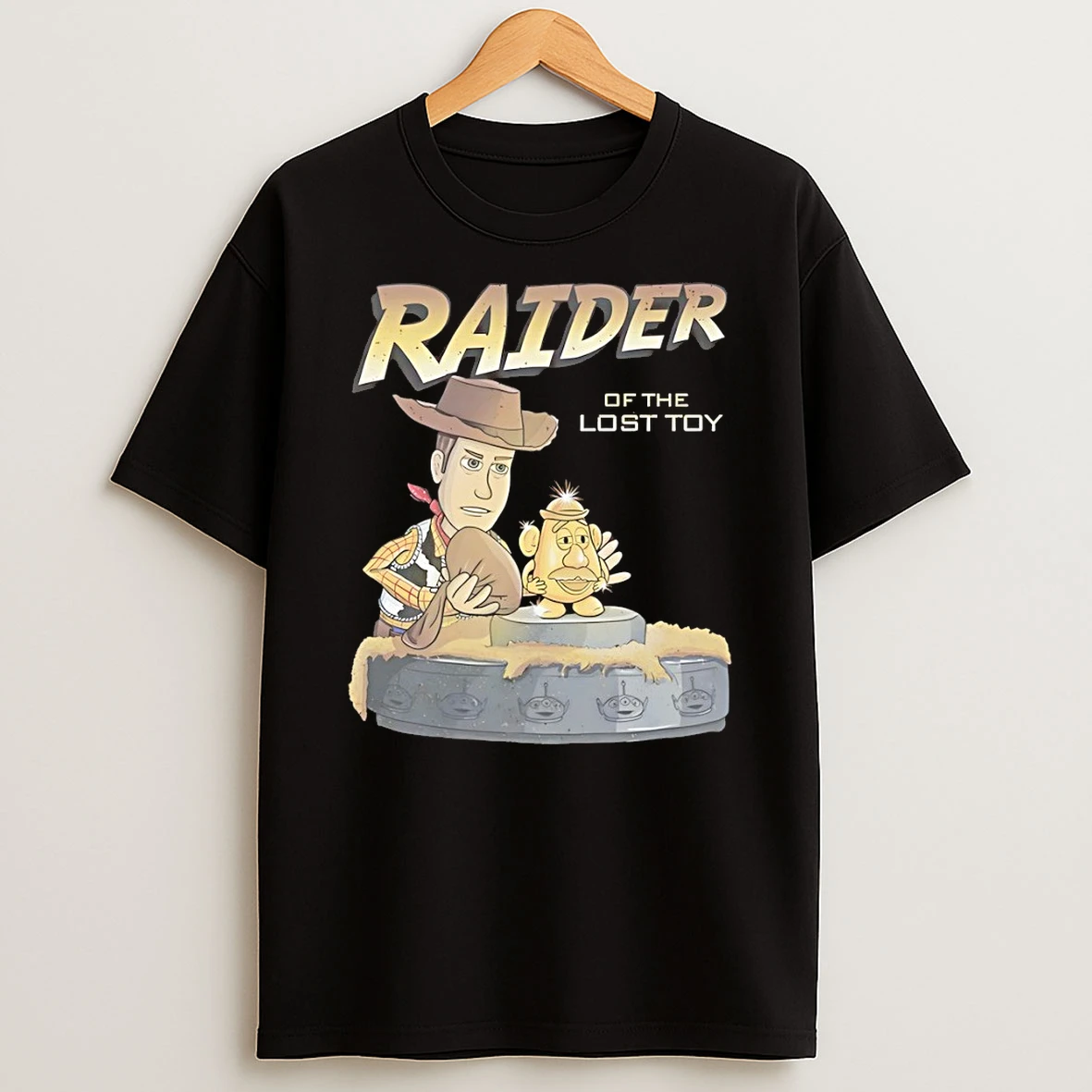 Woody In The Style Of Indiana Jones Raider Of The Lost Toy 2026 Shirts
