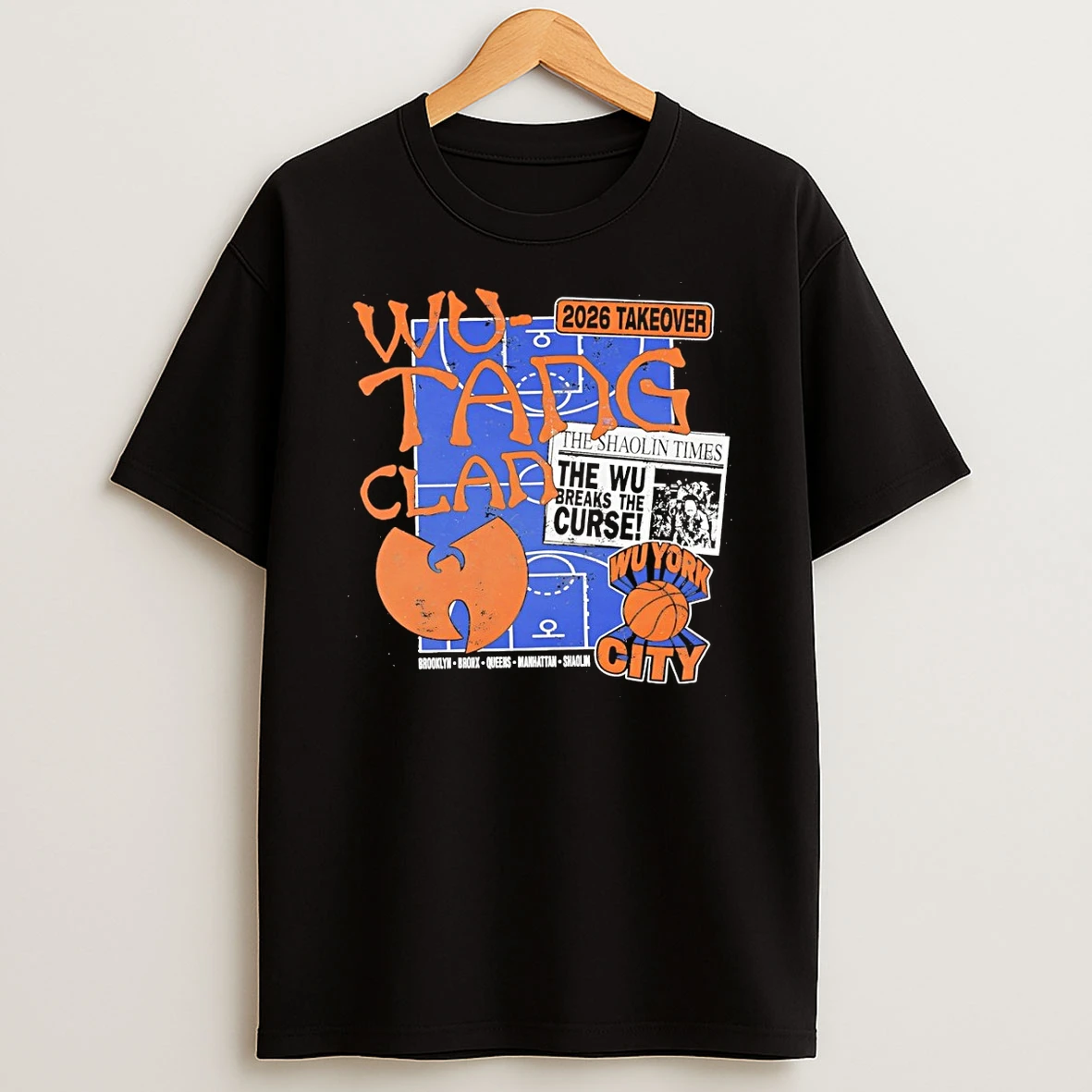 Wu Tang Clan 2026 Takeover The Shaolin Times Wu York City Ny Knicks Basketball Shirts