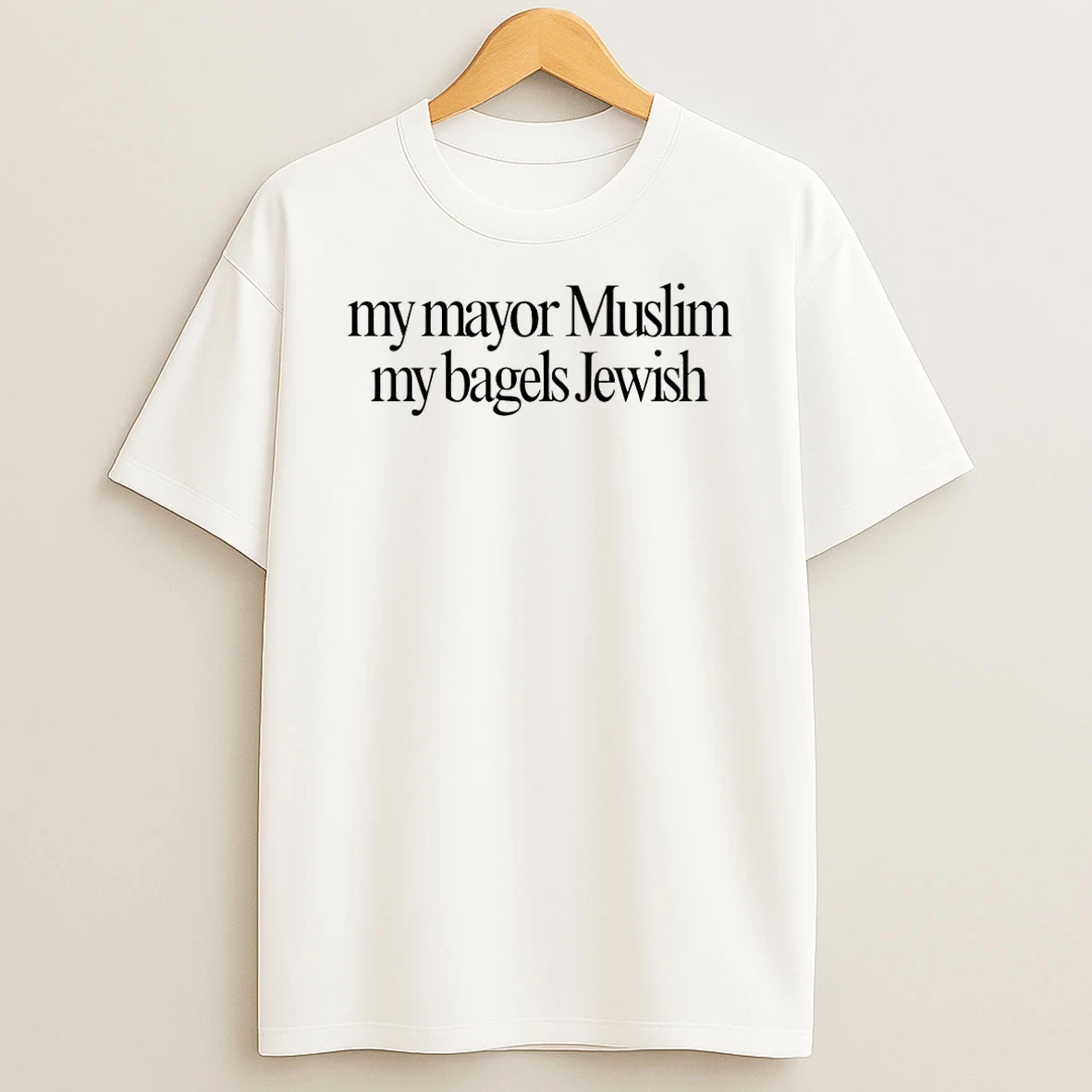 Zohran Mamdani My Mayor Muslim My Bagels Jewish Shirts