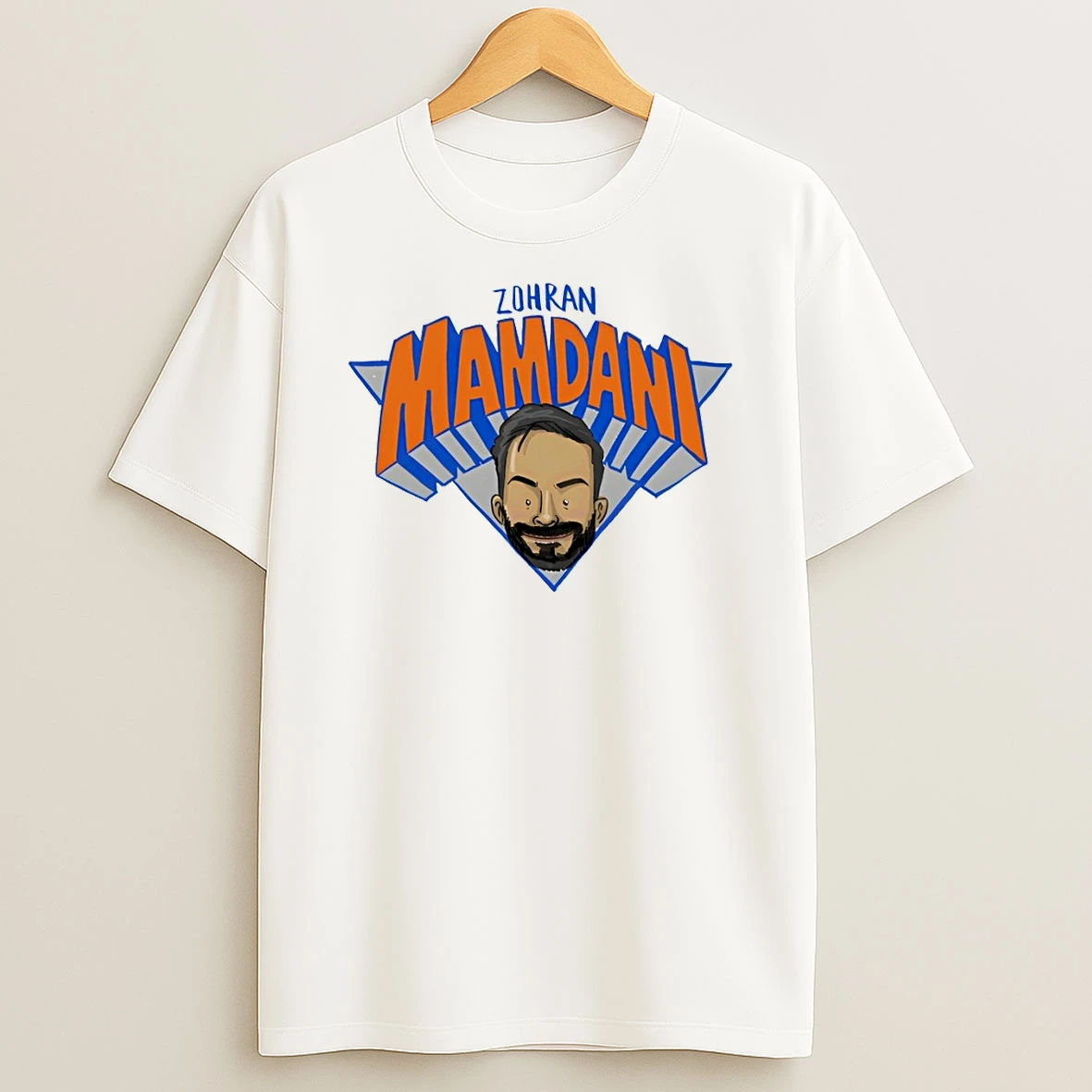 Zohran Mamdani Logo X New York Knicks Shirts