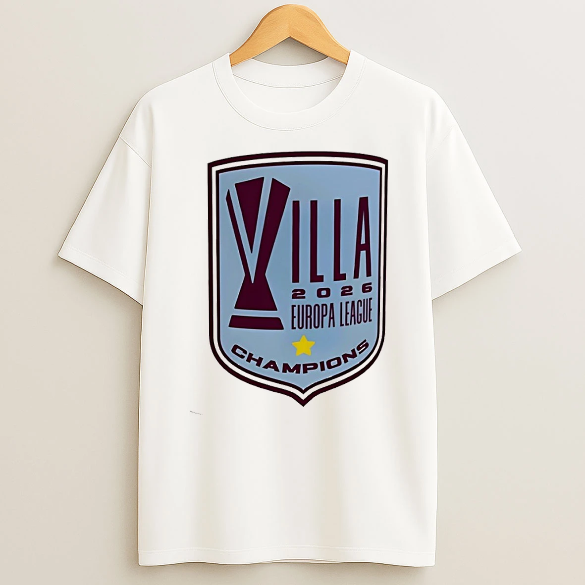 Hznfpmzt Aston Villa Fc Europa League Champions 2026 Shirts