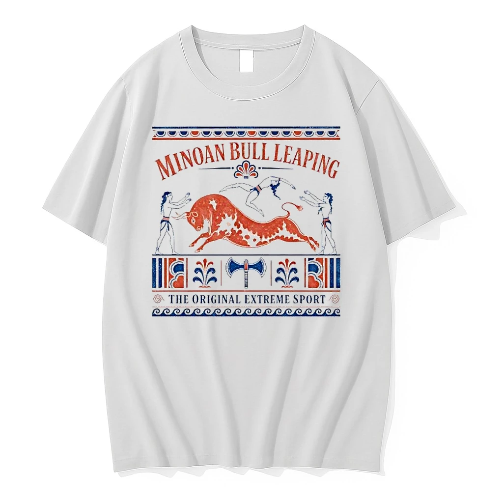 Rfq9vta6 Minoan Bull Leaping The Extreme Sport Ancient Greek History Shirts
