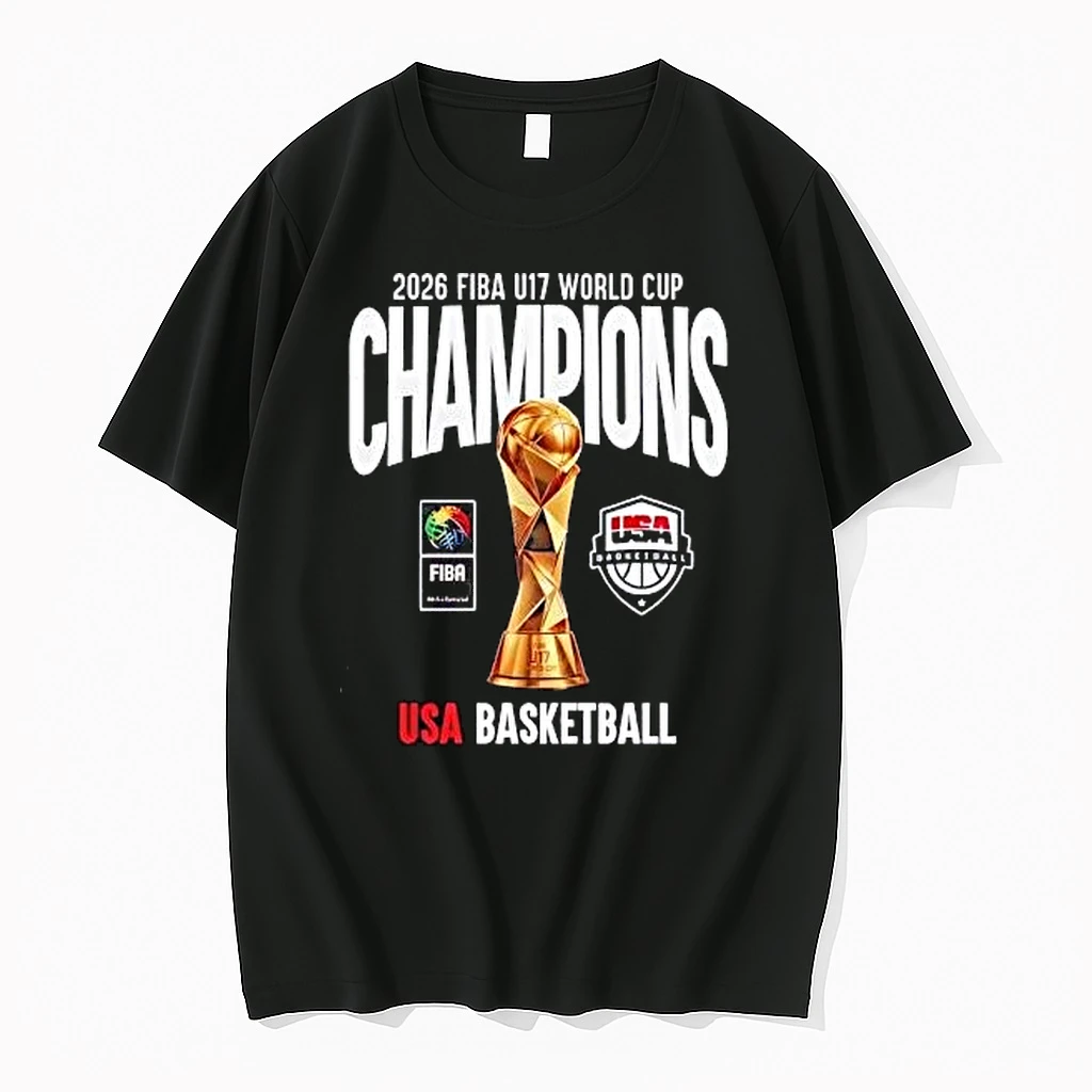 2026 Fiba U17 World Cup Champions Usa Basketball Shirts
