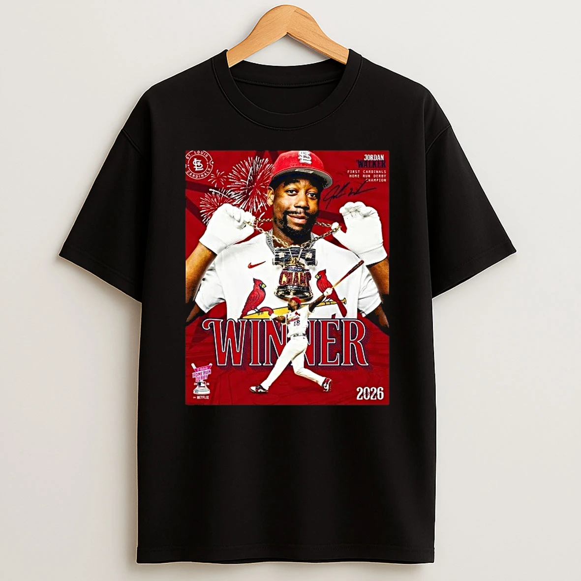 2026 Mlb Home Run Derby Winner Is Jordan Walker First Cardinals Home Run Derby Champion Shirts