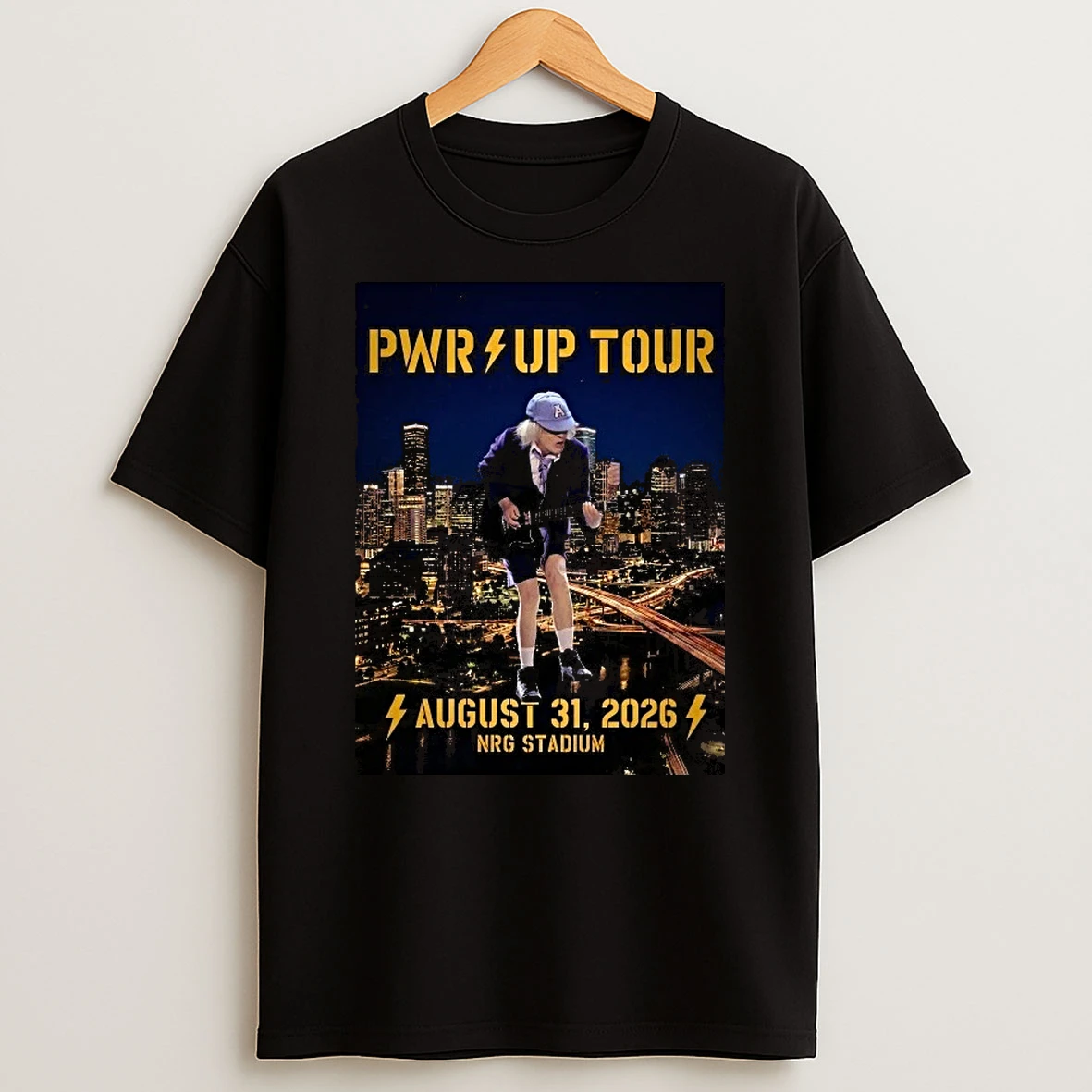 Acdc Power Up Tour 2026 Pwr Up Tour At Nrg Stadium In Houston Tx On August 31 2026 Shirts