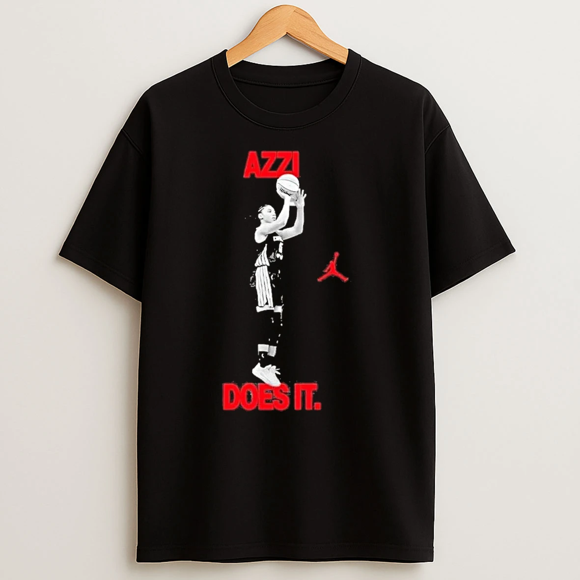 Azzi Does It X Jordan Brand Azzi Fudd Team Dallas Wings Winning The Wnba 3 Point Contest Shirts