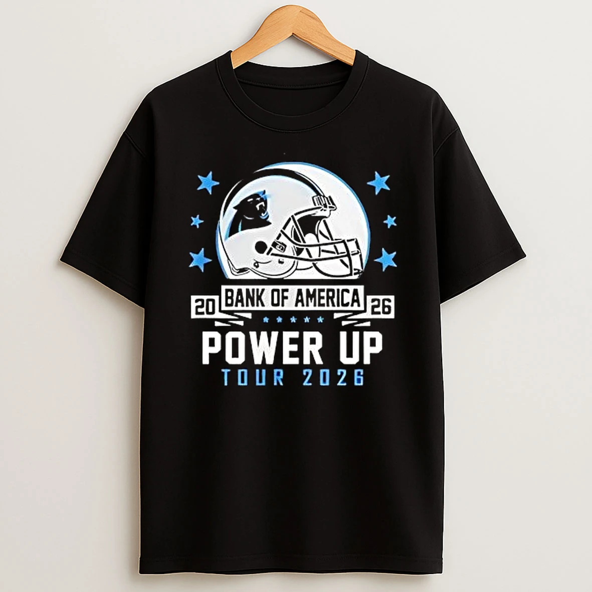 Bank Of America Power Up 20 26 Tour Carolina Panthers Shirts