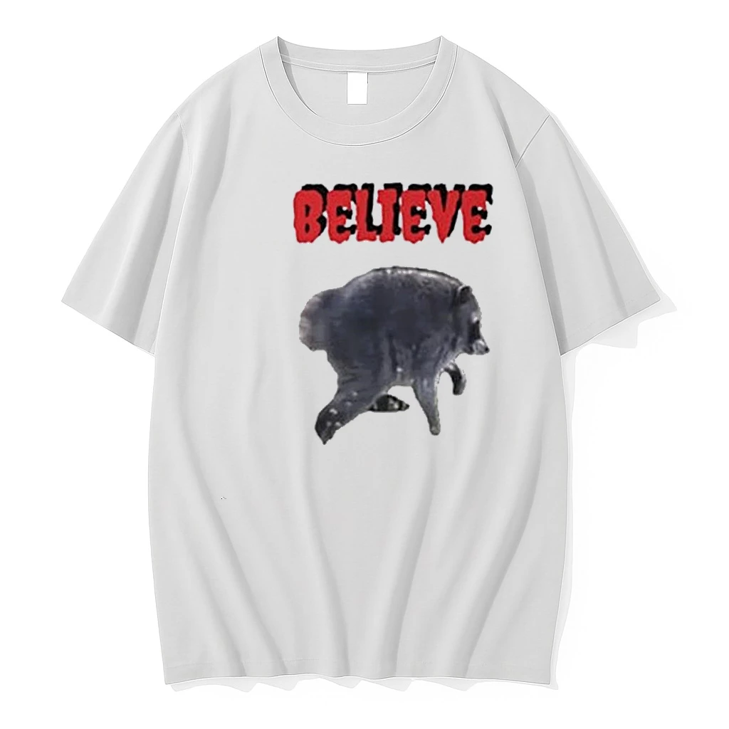 Believe Jimothy Raccoon Shirts