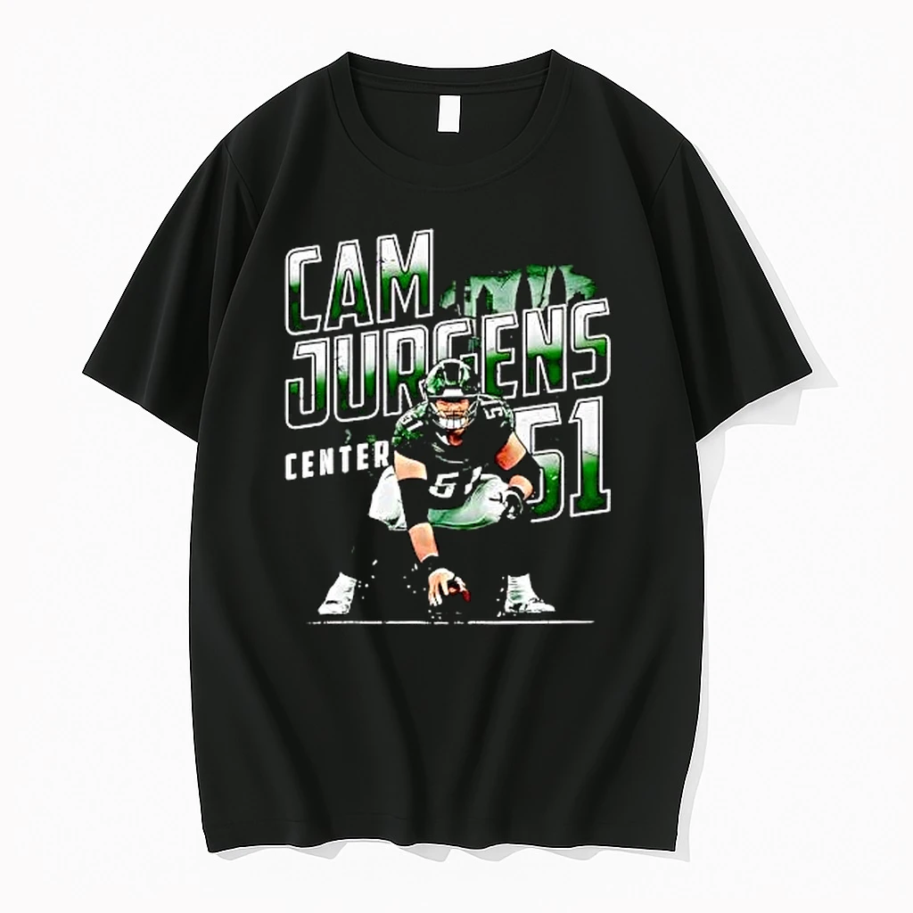 Cam Jurgens Center 51 Philadelphia Eagles Shirts