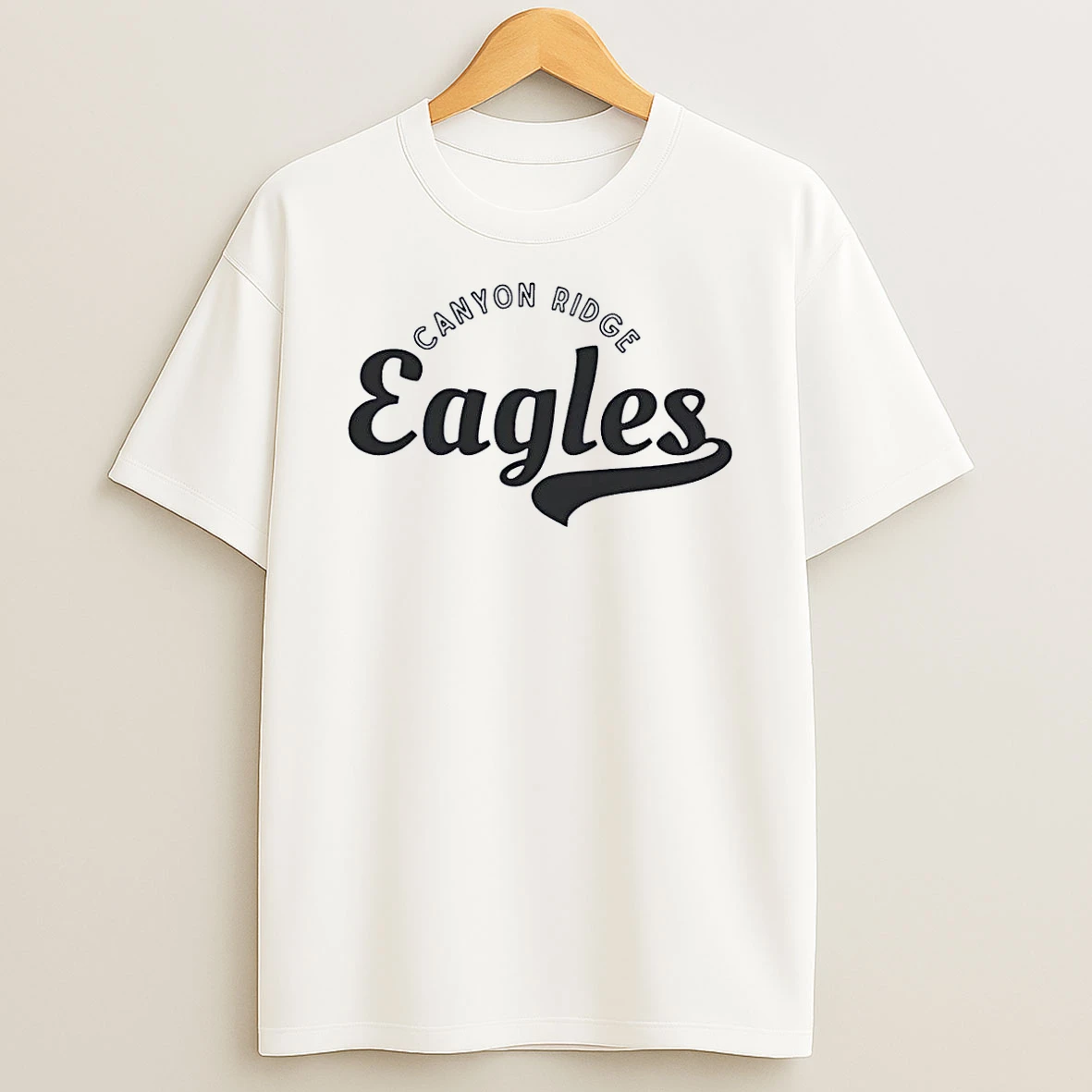 Canyon Ridge Eagles Apparel Canyon Ridge Eagles Team White Shirts
