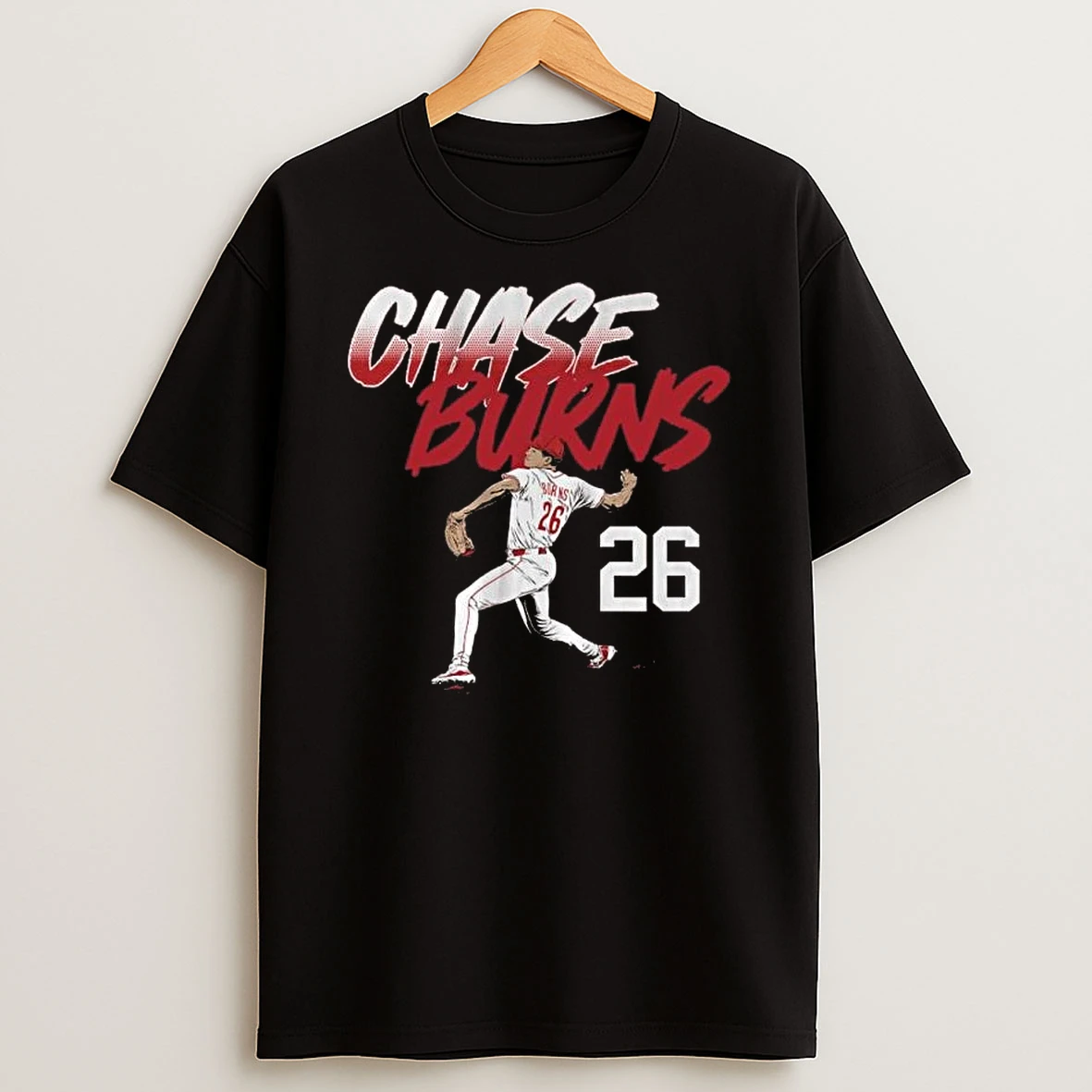 Chase Burns Ace Pose Number 26 Shirts