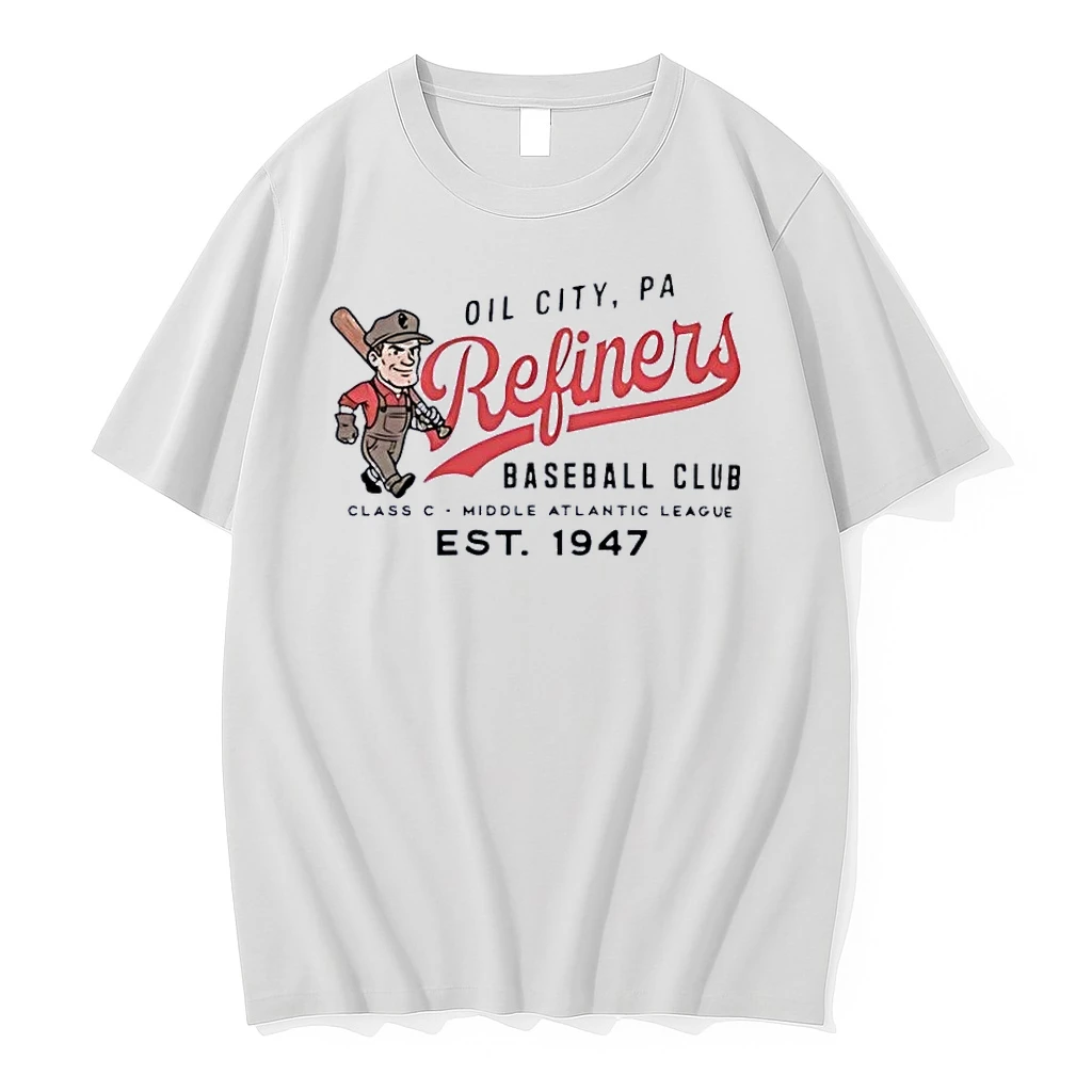 Class C Middle Atlantic League Oil City Pa Refiners Baseball Club Est 1947 White Shirts