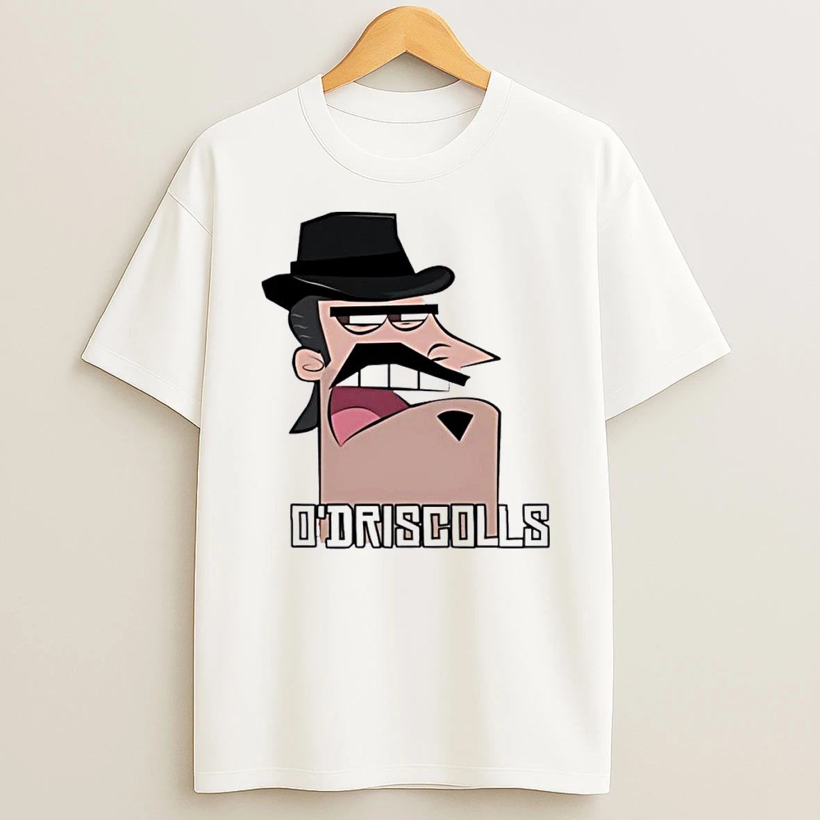 Ddriscolls Cartoon Character Red Dead Redemption Gang Member White Shirts