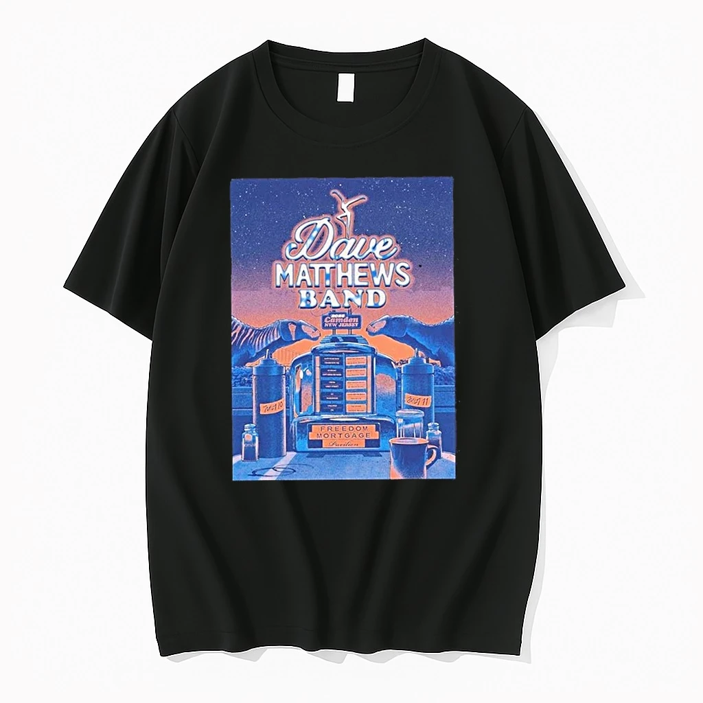 Dave Matthews Band Camden New Jersey 2026 Venue At Freedom Mortgage Pavilion On July 10 And 11 2026 Shirts