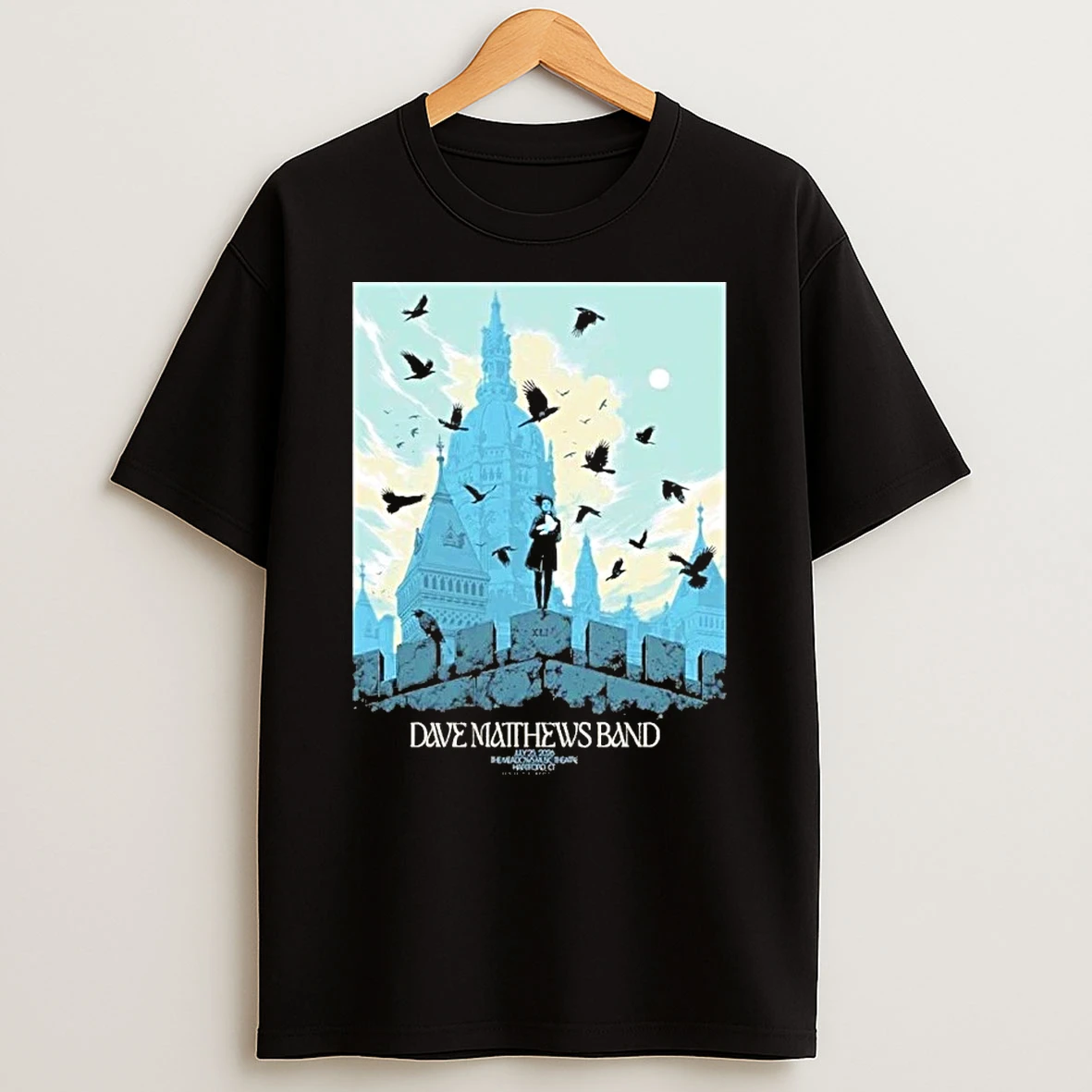 Dave Matthews Band Hartford Ct 2026 Event At The Meadows Music Theatre On July 25 2026 Shirts